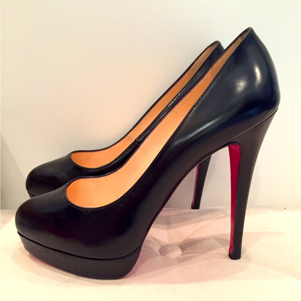 Christian Louboutin ALTI PUMP 140 APOLLO CALF Black size 38